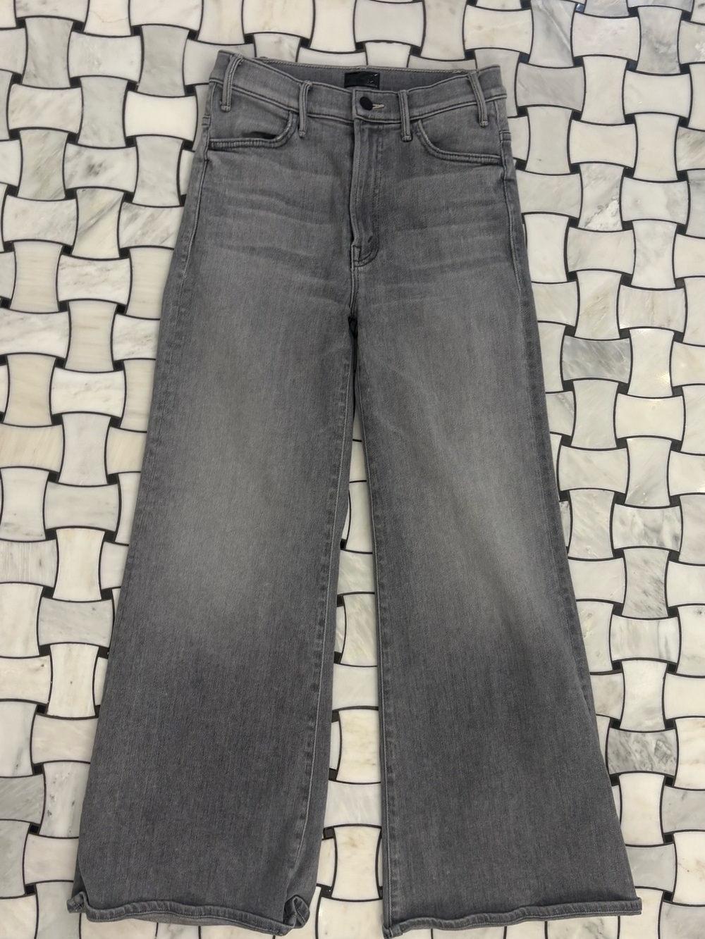 Mother | Wide Leg Jean-Grey | Sample Size or 27